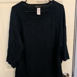 Jones of New York Collection tunic like top. Mallard Green in Women's XL